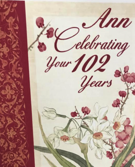 Ann Birthday Card | Circling The News